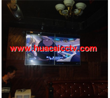 深圳时空吧酒吧设计的液晶拼接电视屏